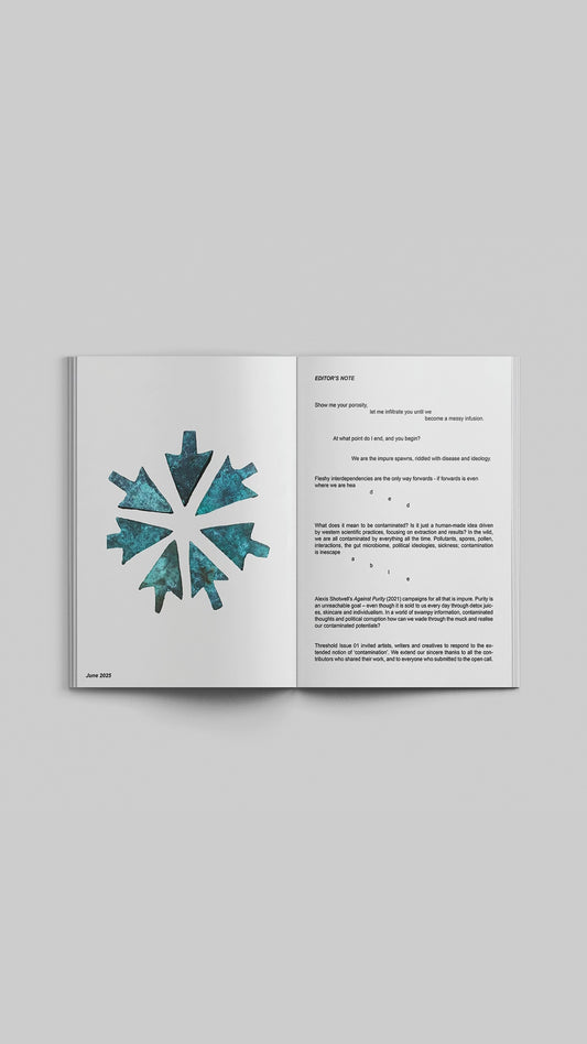 Threshold Zine Issue 1: contamination